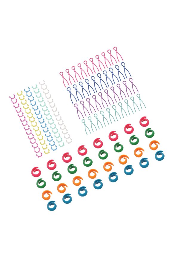 142Pcs Thread Spool Huggers Bobbin Organizers with Thread Spool Clip , Thread Spool Huggers Bobbin Thread Tail