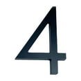 142mm Floating Exterior House Numbers Modern Number Signs On The Door