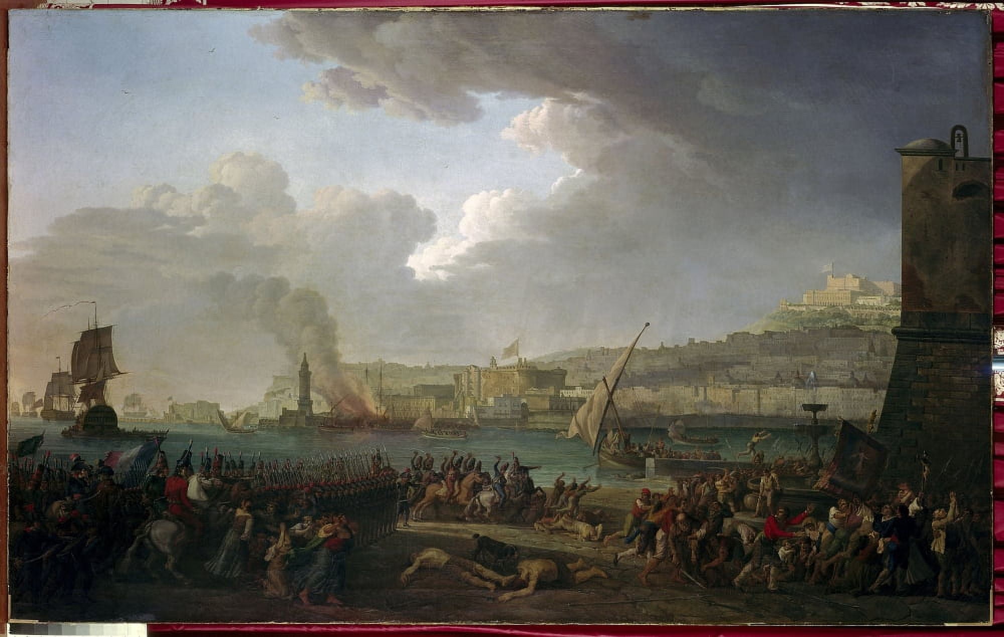 1434 Jacques Taurel (1757-1832) French School Canvas Art - (36 x 24)