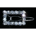 thumbnail image 1 of #14360 Rhinestone Rectangle Barrettes, 1 of 2