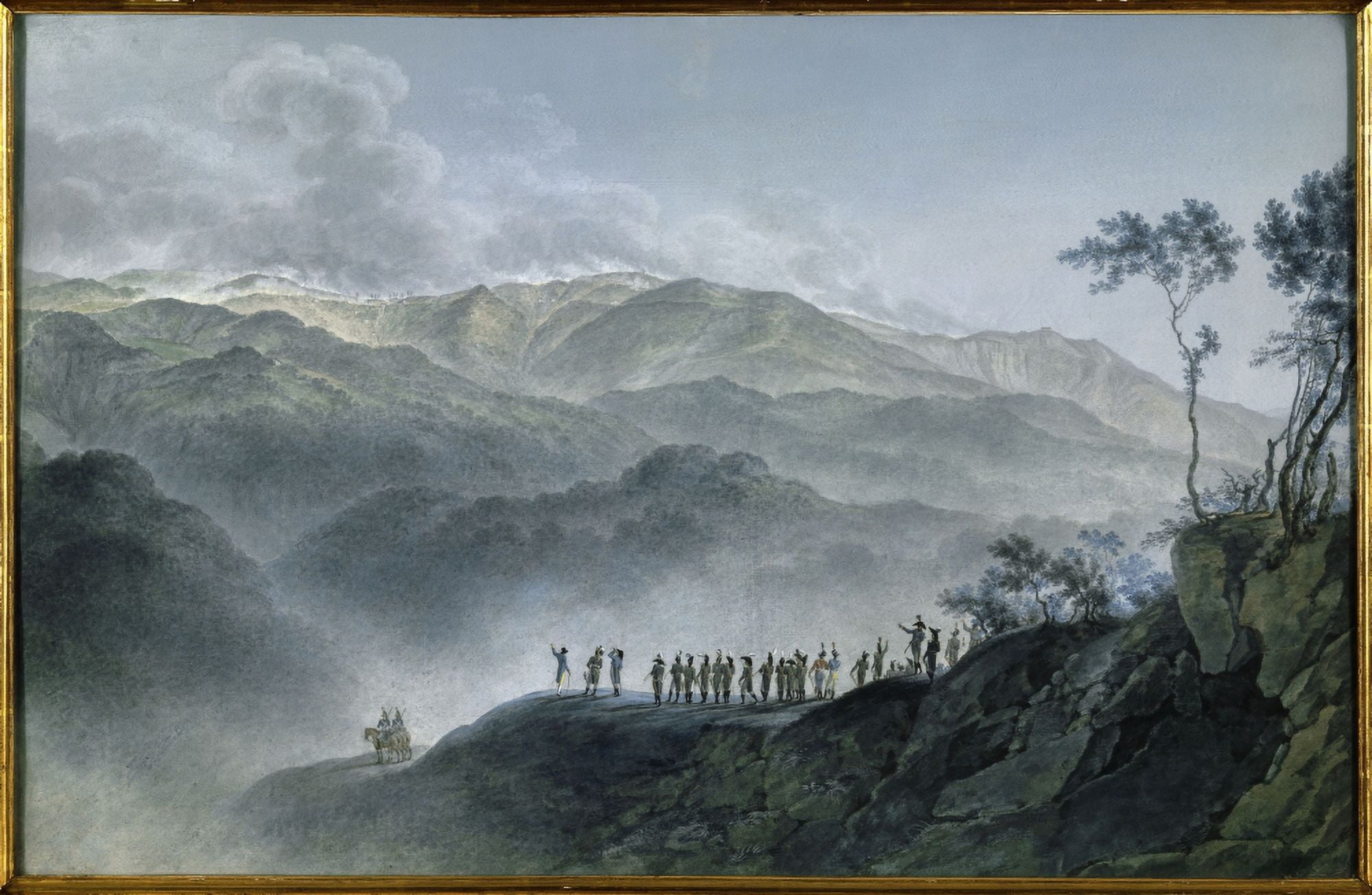 1437  P Morel (19Th Century) French School Canvas Art -  (36 x 24)