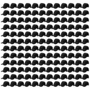 144 Caps Case Pack Unisex Baseball Plain Blank Hat Adjustable Size Wholesale Lot - Black