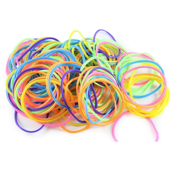 144 Jelly Bracelets - Bright Smooth Bracelets - Sensory Fidget Toy - Jewelry 80's 90's