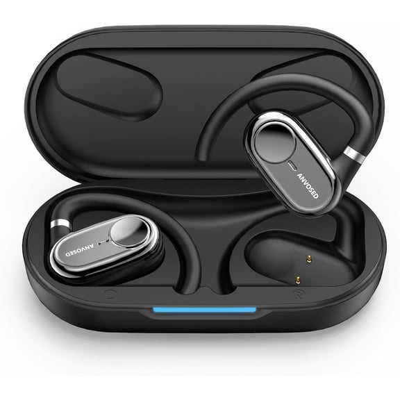 144-Language Translation Earbuds, AI Translation Earbuds Real Time for Android and iPhone with APP, 5-in-1 Translate Music Calls Transcription AI Assistant for Business, Travel, Study