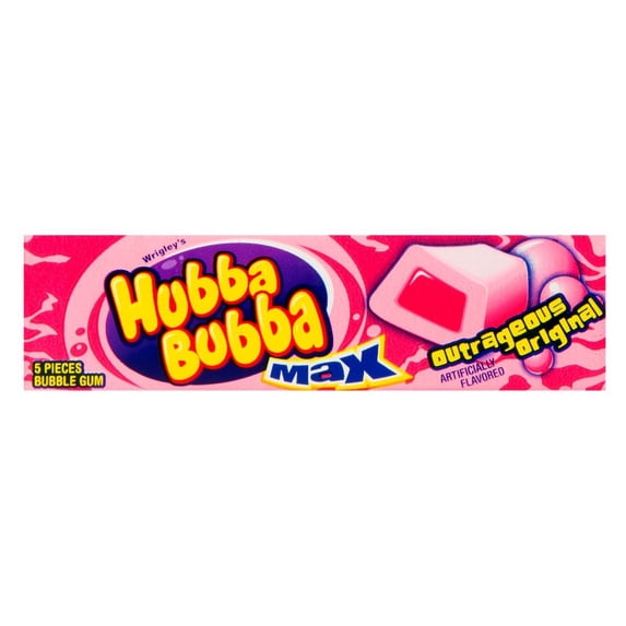 144 PACKS : Hubba Bubba Max Outrgaeous Original