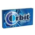 thumbnail image 1 of 144 PACKS : Orbit Gum - Peppermint, 14 piece pak, 12 count, 1 of 4