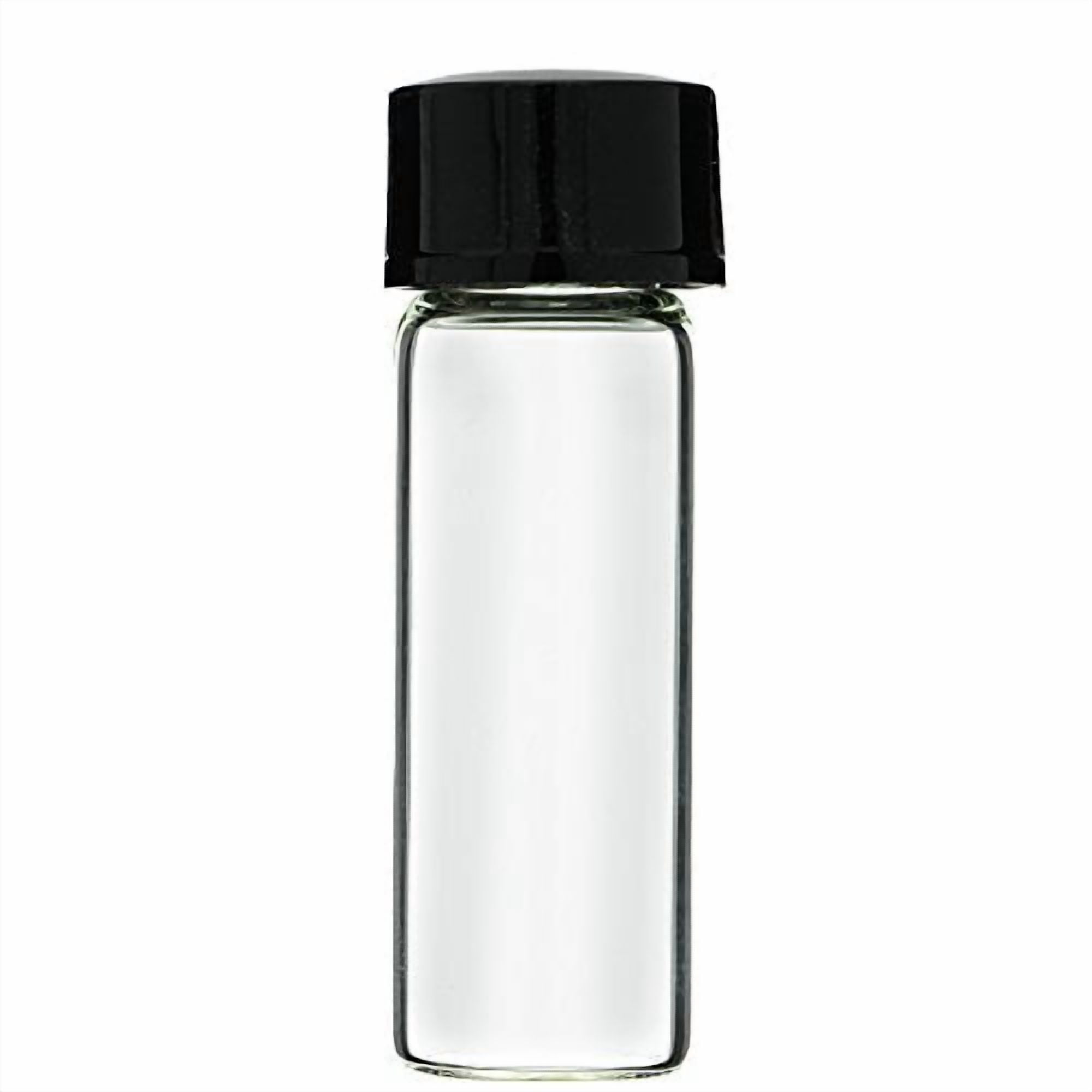144-Pack 1 Dram 4 ml Clear Glass Vials with Coned Caps (Oils Perfume ...