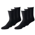 thumbnail image 1 of 144 Pairs Qraftsy Men's Athletic Crew Socks - Bulk Wholesale Packs - Any Shoe Size, 1 of 2