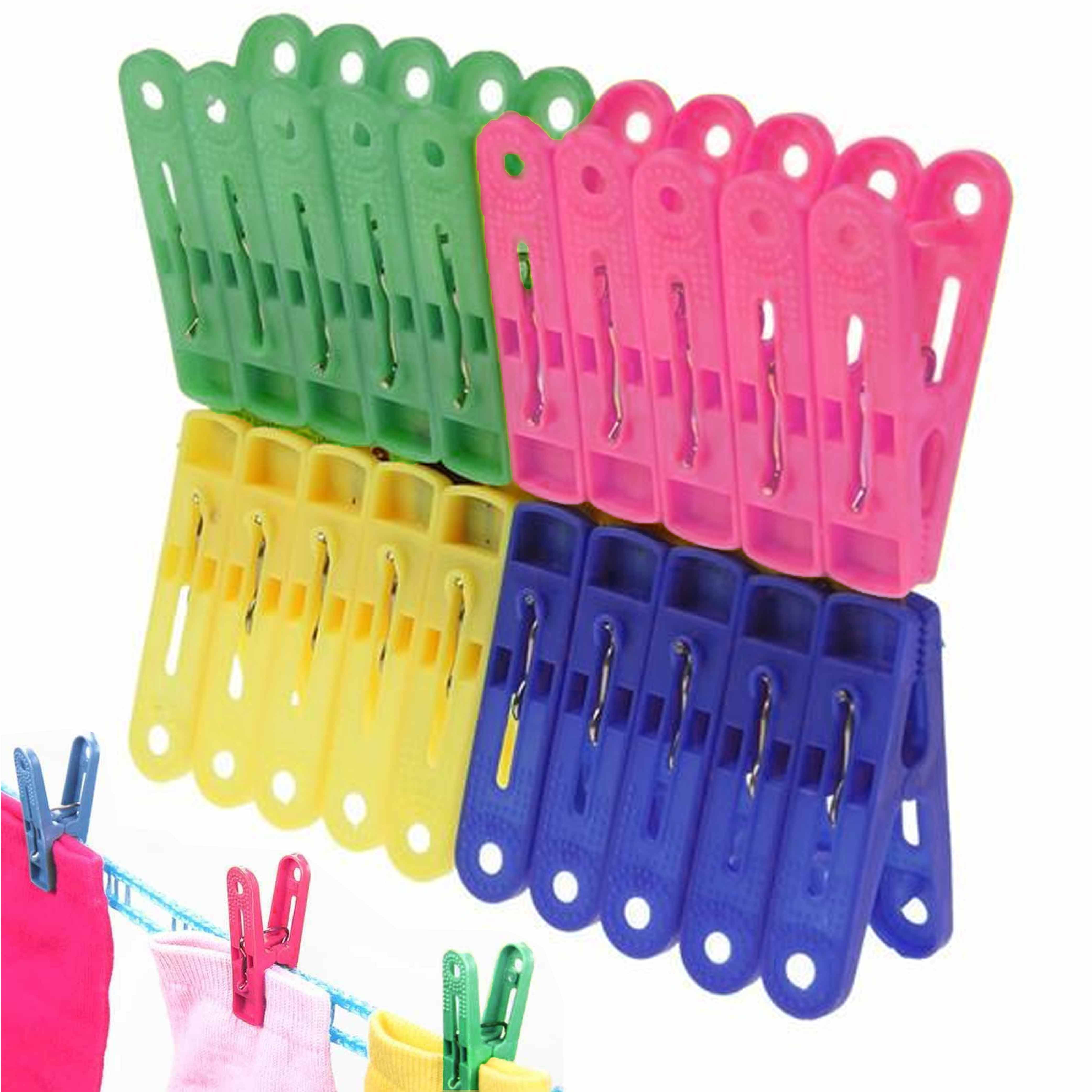 Small Clothes Pins 30PCS Small Household Clothesline Windproof Pins Small  Clothes Pegs For Socks Underwear Towels Bra Portable - AliExpress