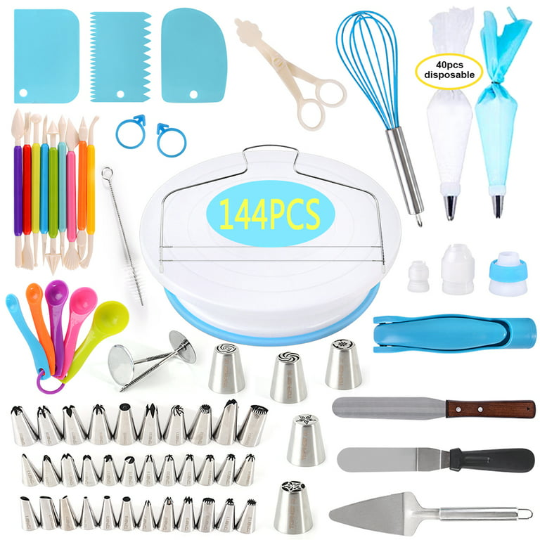 https://i5.walmartimages.com/seo/144-Pcs-Cake-Decorating-Supplies-Kit-for-Beginners-Cupcake-Decorating-Tools-Baking-Supplies-Set-for-Kids-and-Adults_9e8aece1-21d4-4b3c-85cf-d3023712c312.19879fc669e2bd7465d14776131e26c8.jpeg?odnHeight=768&odnWidth=768&odnBg=FFFFFF