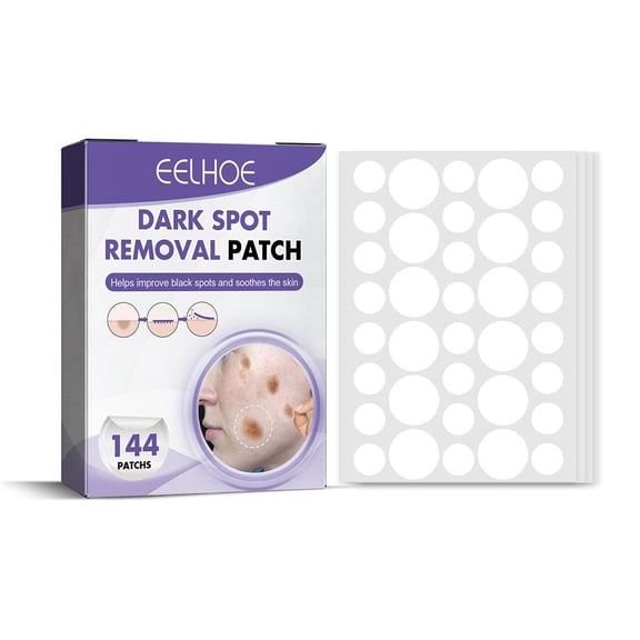 144-Piece Face Spot Patches for Dark Spots, Easy to Use Overnight Treatment in a Box