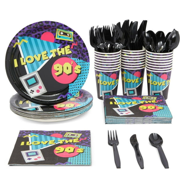 https://i5.walmartimages.com/seo/144-Piece-I-Love-the-90s-Theme-Party-Decorations-Retro-1990s-Birthday-Plates-Napkins-Cups-Cutlery-Serves-24_d871a1e0-3679-4b69-a375-8a126c8635da.0b6f09227b7423f01dc44af6b5ad7b9d.jpeg?odnHeight=768&odnWidth=768&odnBg=FFFFFF