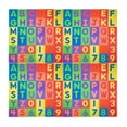 thumbnail image 1 of 144 pcs EVA Foam Alphabet Floor Mat - Large 56.4in Interlocking ABC & Numbers 0 To 9 Puzzle Mat- Floor Puzzle with Removable Shapes for Toddlers, 1 of 7