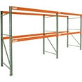 thumbnail image 1 of 144 x 144 x 42 in. Tear Drop Add-On Pallet Rack, Green & Orange, 1 of 1