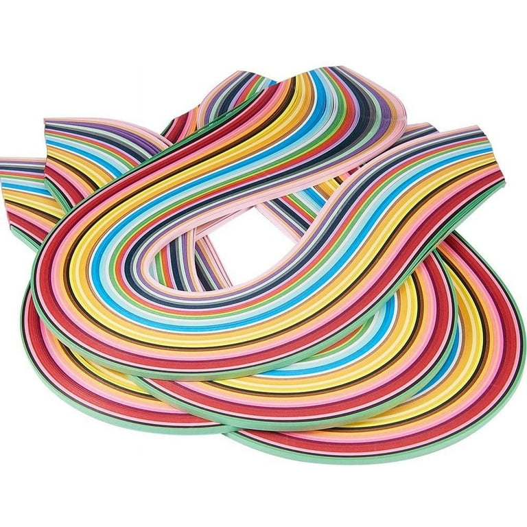 1440 Strips 36 Colors Quilling Paper Strips Quilling Art Strips 3 mm Width  52 cm Length Quilling Strips