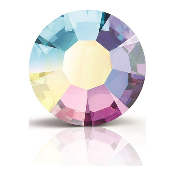 1440Pcs (SS16 4mm) Crystal AB | Preciosa Maxima Glass Flatback Hotfix Rhinestones