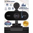 thumbnail image 1 of 1440p Webcam Full HD Web Camera w/ Privacy Cover & Built-In Microphone, 15fps, USB 2.0, 75° View Streaming Cam by Mata1-USA, 1 of 7