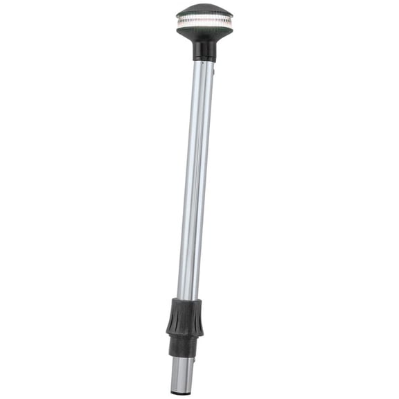 1445DP4CHR 5 Inland Series 36-inch White All-Round Pole Lights with 12V Bulb