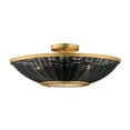 thumbnail image 1 of 14460BRNAB-Maxim Lighting-Rattan - 3 Light Wall Sconce-7.25 Inches Tall and 20.25 Inches Wide, 1 of 5