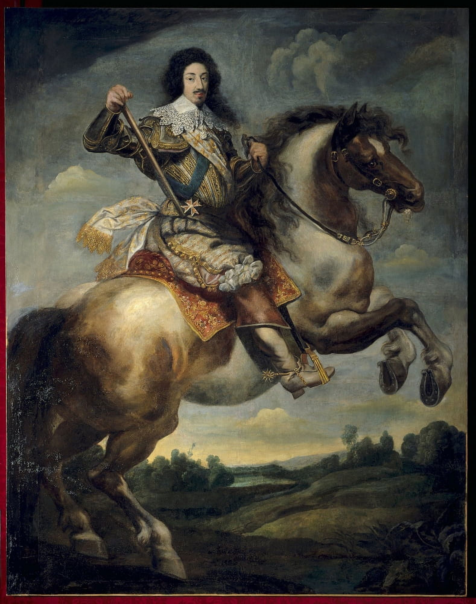 1449 Claude Deruet (1588-1662) French School Canvas Art - (24 x 36)