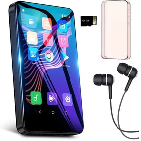 144GB MP3 Player with WiFi & Bluetooth, 4 HD Full Touch MP4 Player,8-Core Android Music Player for Kids, 2GB RAM & 16GB ROM,1500mAh Media Music Player with Spotify, Audible,Music App,Play Store