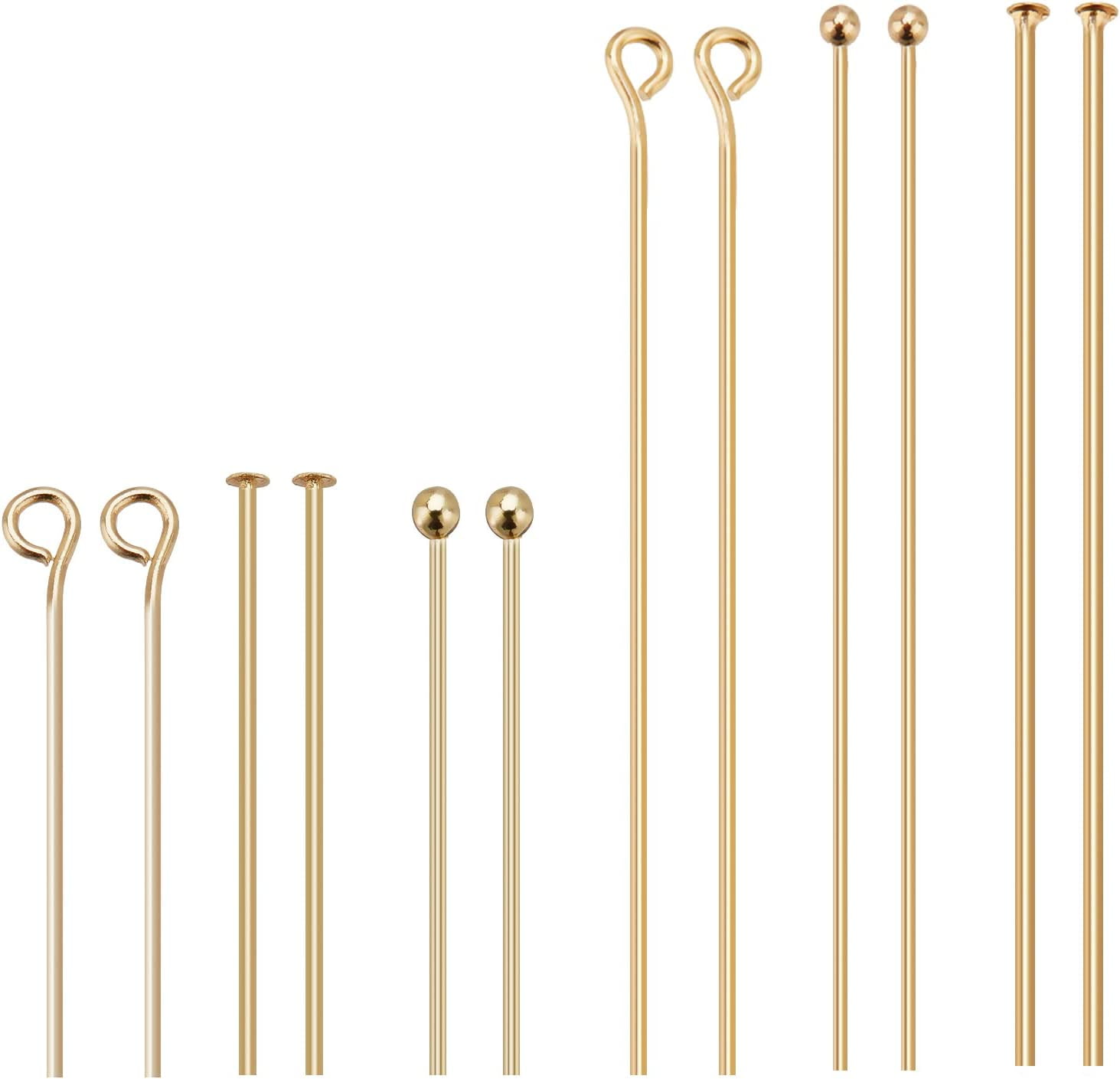Antique Bronze Solid Brass Flat Head Pins for Jewelry Making, Earrings- Hypoallergenic (50mm, 21 Gauge) 2 inch