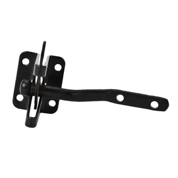 144mm Gate Catch Automatic Gate Latch Lockable Gate Auto Pad Lock with Screws