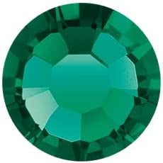 144pcs Preciosa MAXIMA Czech Crystal Flat Back Hotfix SS10 Emerald 438 11 615 Rhinestones for Jewelry Making, DIY Crafts & Decoration