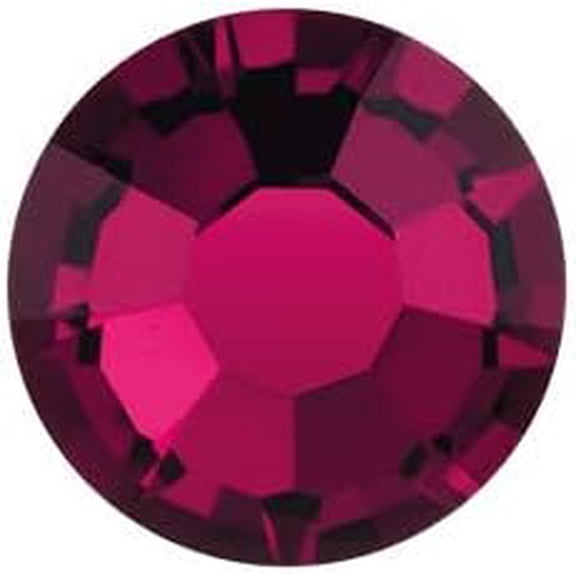 144pcs Preciosa MAXIMA Czech Crystal Flat Back SS10 Ruby 438 11 615 Rhinestones for Jewelry Making, DIY Crafts & Decoration