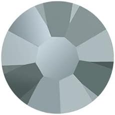 144pcs Preciosa MAXIMA Czech Crystal Flat Back SS8 Jet Hematite 438 11 615 Rhinestones for Jewelry Making, DIY Crafts & Decoration