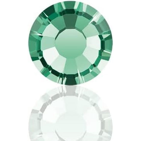 144pcs Preciosa VIVA12 Czech Crystal Flat Back SS12 Erinite 438 11 612 Rhinestones for Jewelry Making, DIY Crafts & Decoration