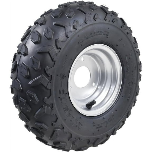 145/70-6 ATV Go Kart Quad Tires and Rims | 4PR Wheels