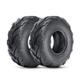 thumbnail image 1 of HARBERD 145/70-6 4PR ATV & Go Kart Street Mini Bike Tires 145 70-6 Tubeless off-Road Tires  Set of 2, 1 of 5