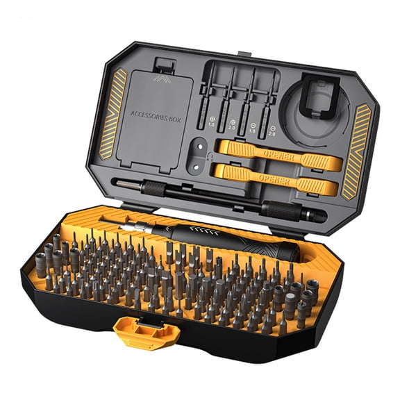 145 in 1 Multifunctional Screwdriver Set Ergonomic Handle Accurate Repair Suitable for Electronics Home Use