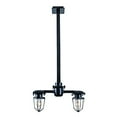 thumbnail image 1 of 1451 Kingston Collection Pendant lamp L:19.25" W:5" H:41.5" Lt:2 Black Finish-Finish:Black, 1 of 3