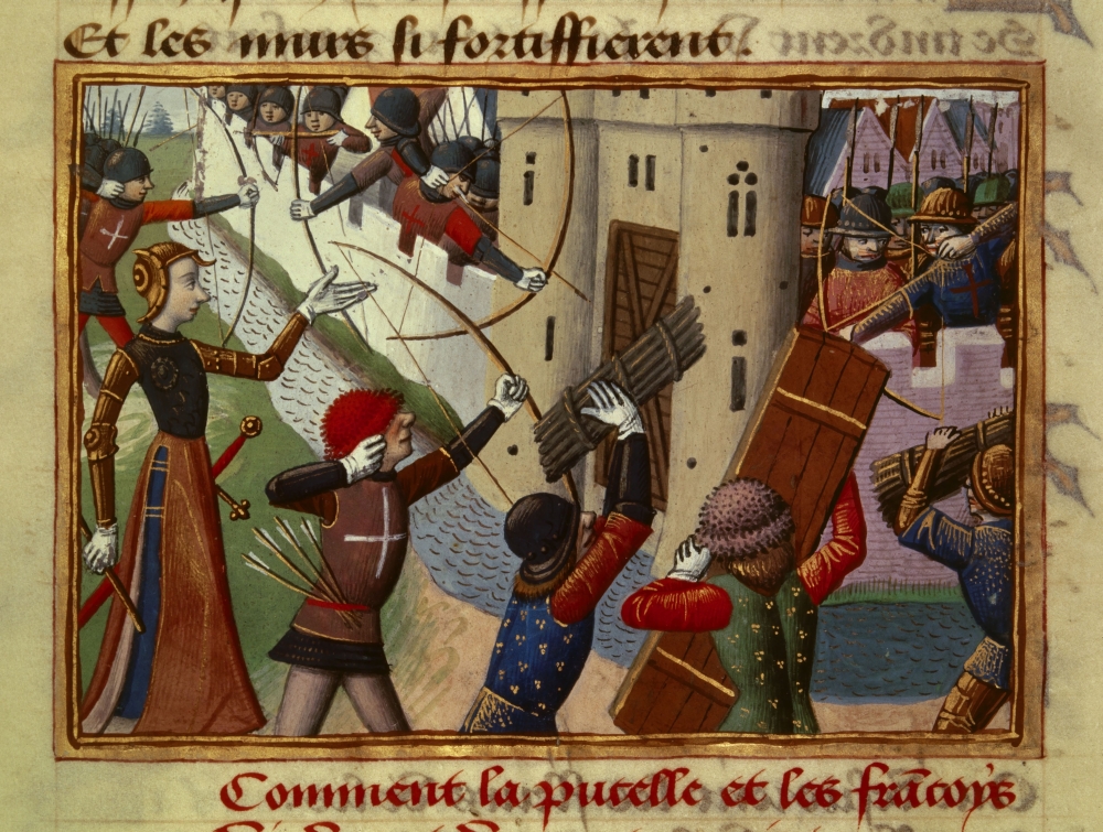 1455 Martial De Paris Known As Martial DAuvergne (Circa 1484) Canvas Art - (24 x 18)
