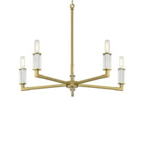 1457-695-Minka Lavery-Oro District - 5 Light Chandelier-18 Inches Tall and 23 Inches Wide