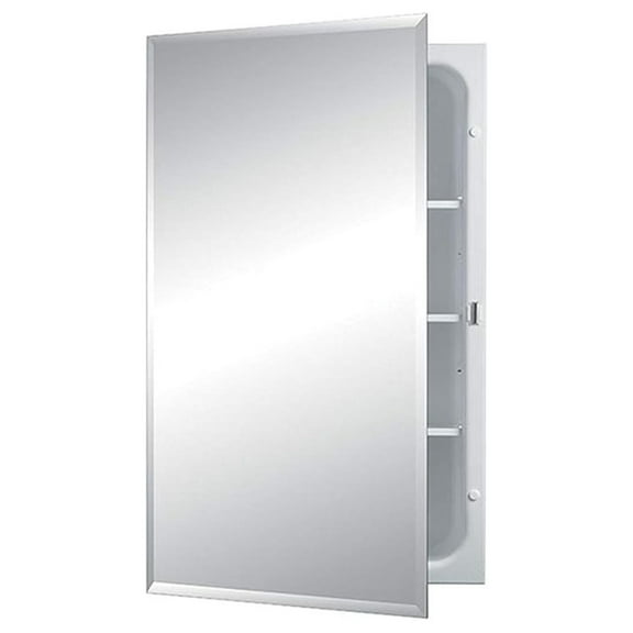 1459 Horizon Frameless Single-Door Recessed Medicine Cabinet