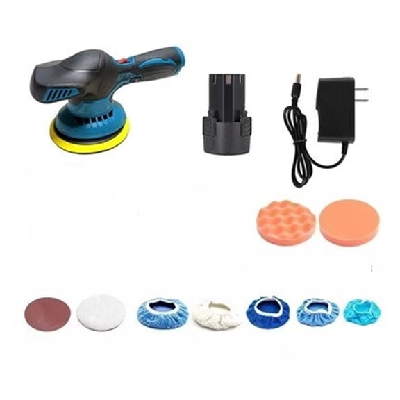 145mm electric sander Power Brushless Random Orbital Sandpaper Machine Lithium-Ion Polishing Machine For Car Wood Works ,Easy Operation