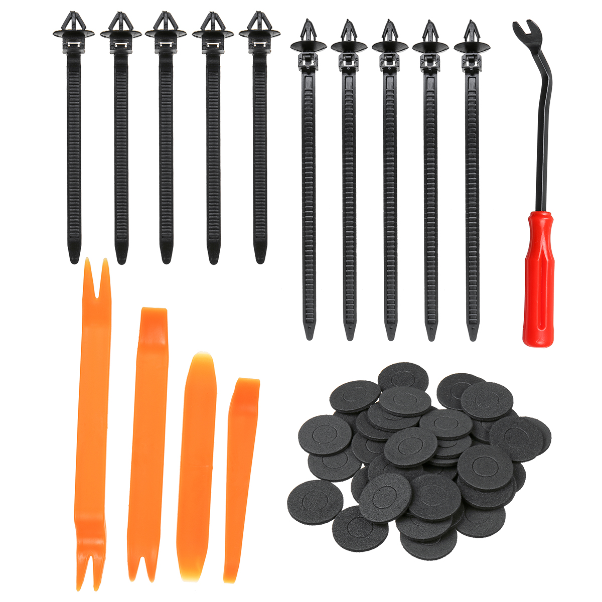 146/69/55pcs Fasteners Cars Body Kits Plastic Retainers Plastic Clips