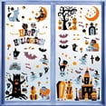 thumbnail image 1 of 146 PCS Halloween Window Clings Decals for Window Glass Decorations Halloween Glass Decals for Party Decorations, 1 of 6