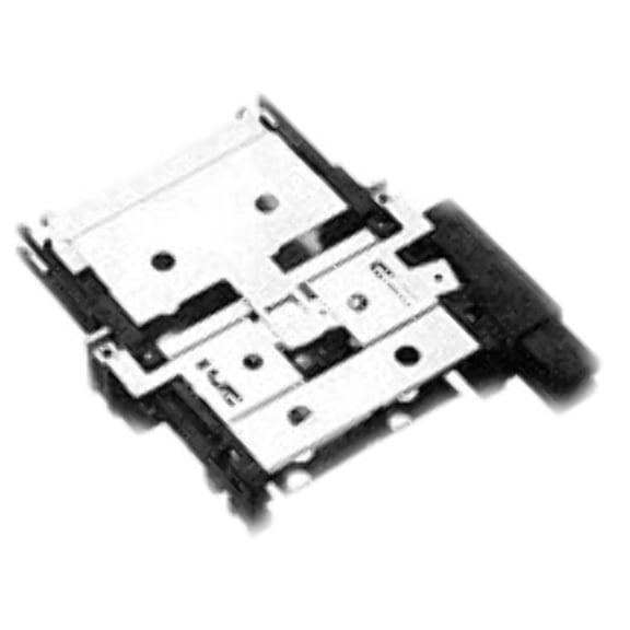 1460491-1 Connector Accessories 68 POS PCMCIA Right Button Ejector Assembly Stainless Steel Black