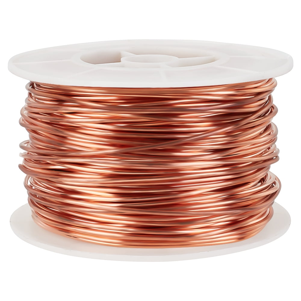 147 Feet Copper Wire 16 Gauge Copper Wire for Jewelry Making and Crafts 99.9% Pure Copper Jewelry Wire Solid Bare Copper Wire Beading Craft Wire