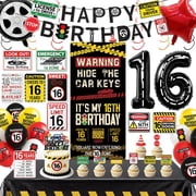16th Birthday Decorations for Boys Girls, Sweet 16 Party Decorations VT04