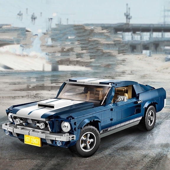 1471PCS Technology Ford Mustangs Sports Racing Car Model Supercar Building Blocks Bricks DIY Festival Party Gifts