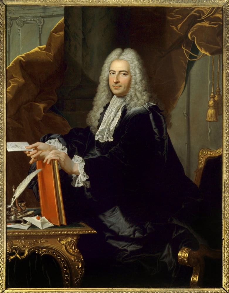 1478 Studio Of Hyacinthe Rigaud (1659-1743) French School Canvas Art - (24 x 36)