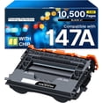 thumbnail image 1 of 147A Black Toner Cartridge Compatible for HP 147A W1470A Toner for HP Enterprise M610 M611 M612 MFP M634 M635 M636 M610dn M612dn M612x M635fht M635h Printer 1-Pack, 1 of 7