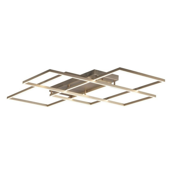 -147W 1 Led Flush Mount-48 Inches Wide By 4.75 Inches High-Champagne Finish Et2 Lighting E21519-Chp