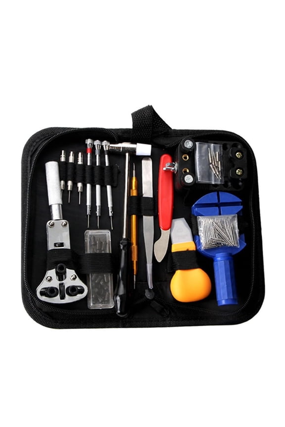 147pcs Watch Repair Kit Watch Link Removal Tool Watch Tool Kit Professional Watch Repair Tools With Carrying Bag