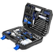 199-Piece Hand Tool Set, PROSTORMER Mixed Socket Wrench Household/Auto Repair Tool Kit with Toolbox Storage Case for Mechanical Repair, DIY, Home Maintenance